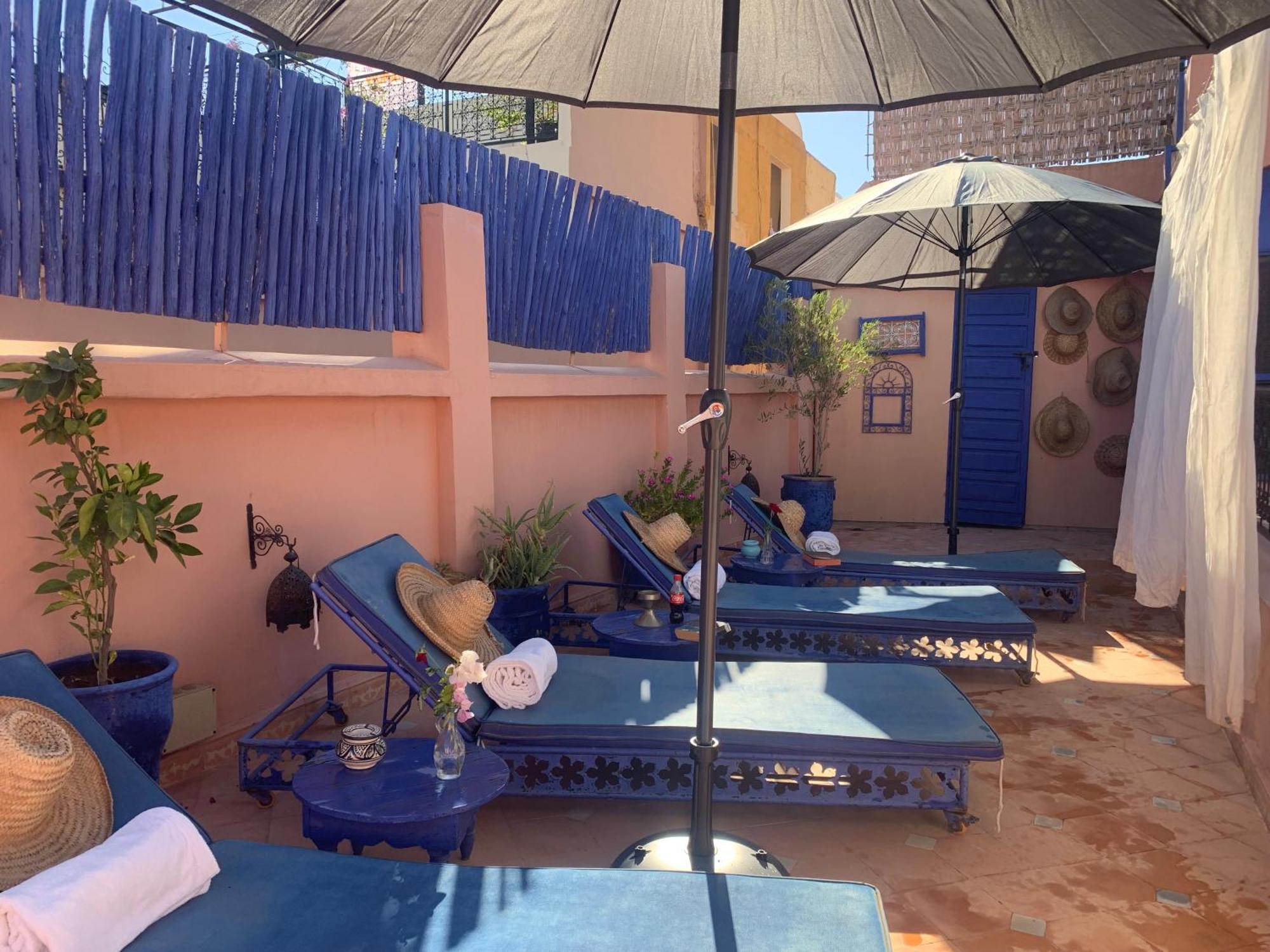 Riad Blue Berber Marrakesh Esterno foto